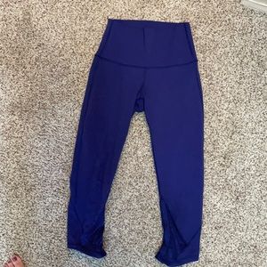 Blue lululemon leggings